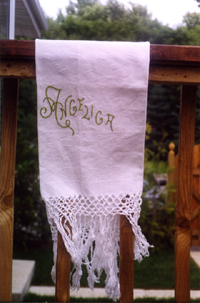  vintage home-spun linens