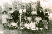 Italian immigrant school children