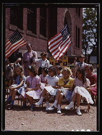 Italian immigrant school children