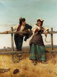 Italian contadini