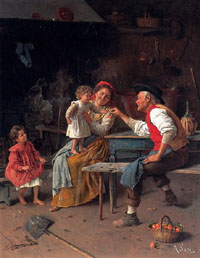 italian peasants contadini