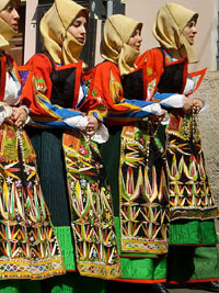 Sardinian folk costume
