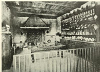 Piedmont peasant housing kitchen