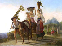 italian peasants contadini