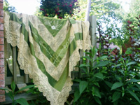 vintage 1910s Italian bed covers