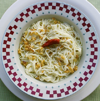 spaghetti con aglio