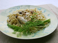 Spaghetti e Finocchio Siciliana di San Giuseppe (St. Joseph's Spaghetti with Fennel, Sicilian style)