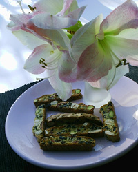 biscotti with cranberries