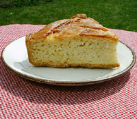 Campanian rice and ricotta cheese pie
