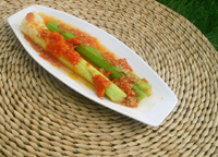 celery with tomato sauce