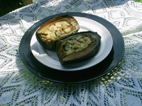 stuffed eggplant