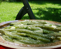 string-beans in Fricassea