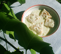 polenta pasticciata with Bechamel sauce