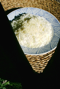 rice with butter and cheese