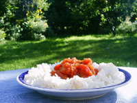 rice with tomatoes