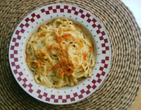 tagliatelle with cheese