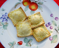 baked sweet ravioli