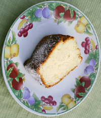 Italian orange cake