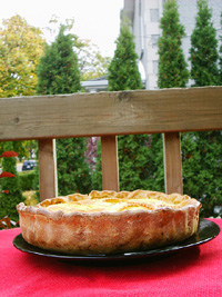 italian custard pie