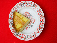 Italian custard pie