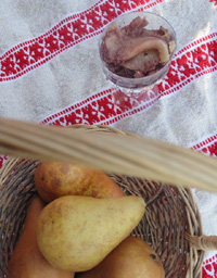 Stewed Pears alla Dama