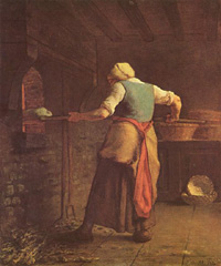 Jean-Francais Millet, The Baker Woman