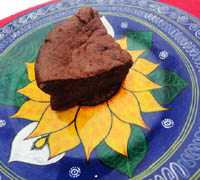 flourless chocolate walnut cake