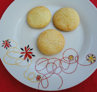 traditional Molisani lemon cookies