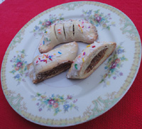 Cucciddati Cucciadatu  Sicilian Christmas fig cookies 