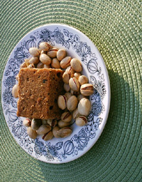 Pistachio nut bread