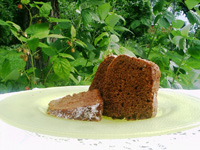 chocolate walnut cake
